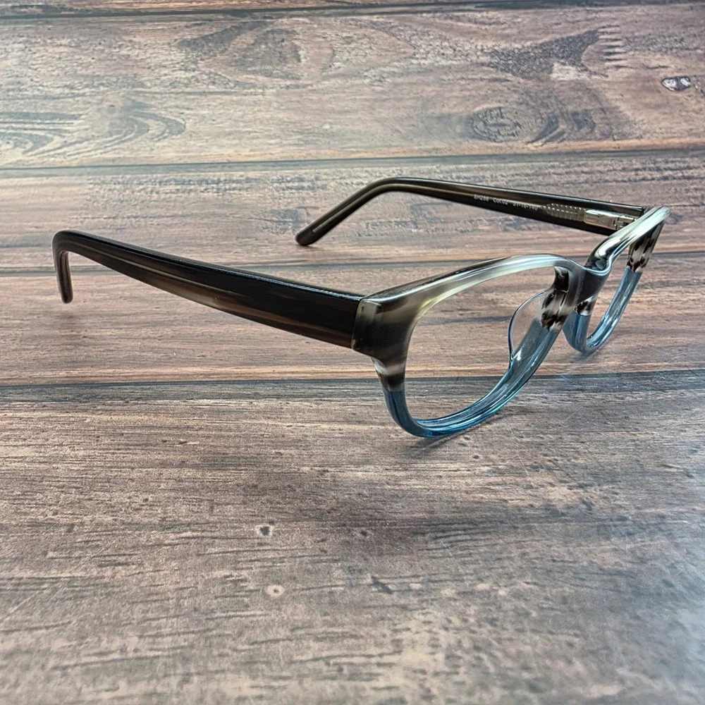 Scott Harris Europa SH286 Col.02 Cat Eyeglasses Grey Brown Teal Ombre‎ 51-16-140